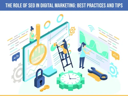 The role of SEO in digital marketing and provides best practices and tips for businesses